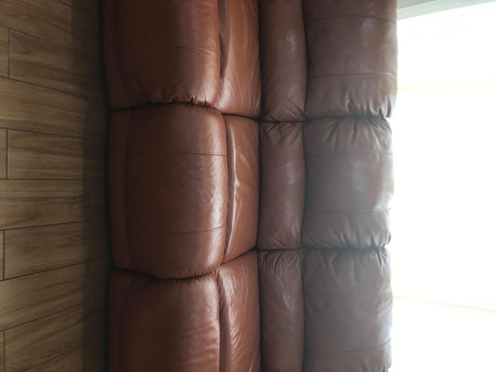 tan leather paint