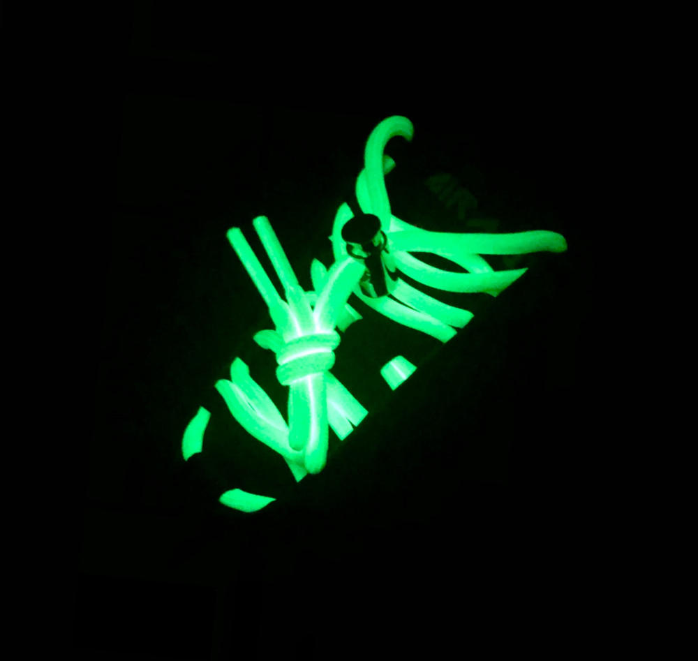 glow in the dark rope laces