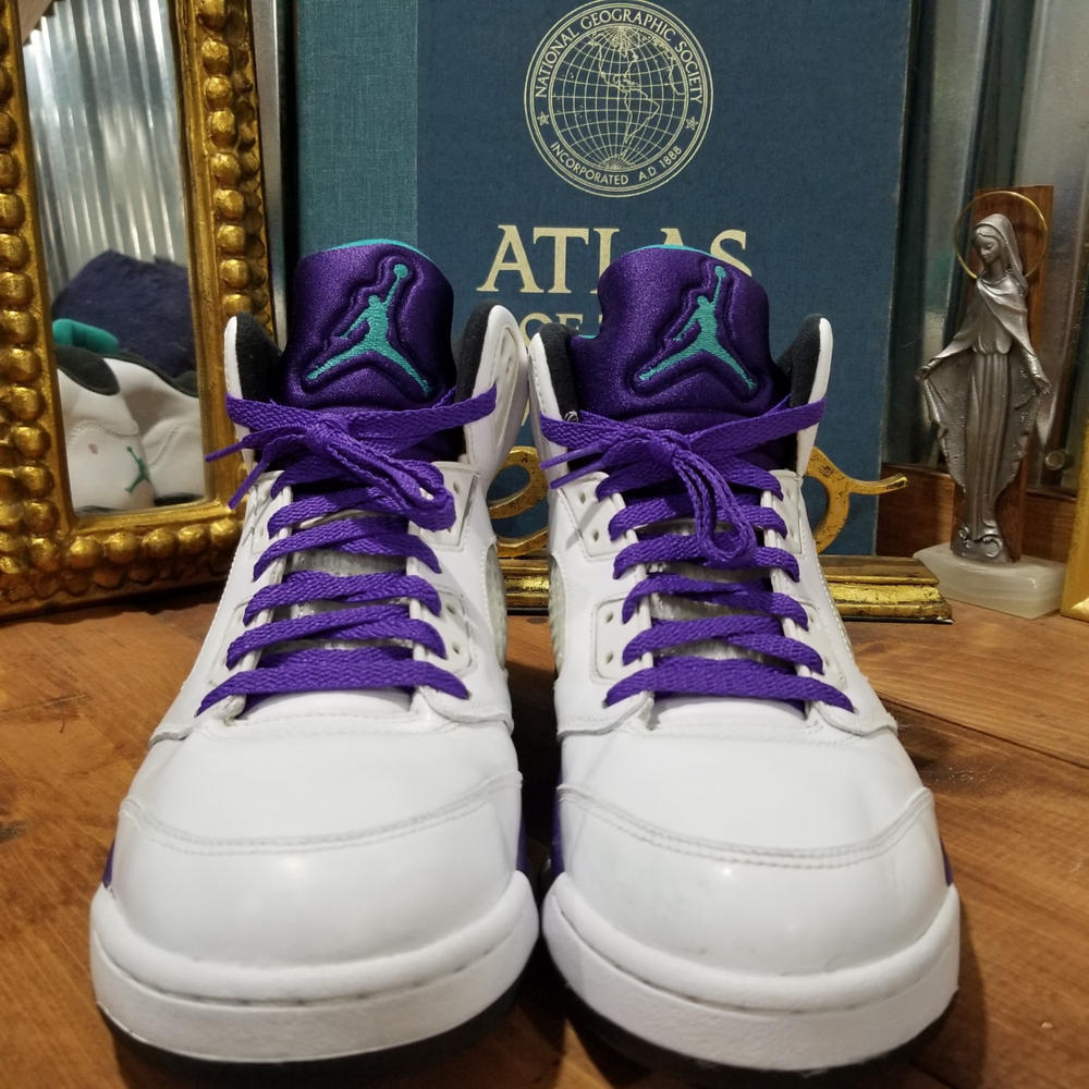 purple laces for trainers