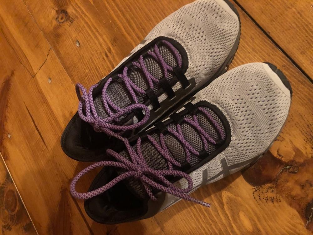 purple rope laces