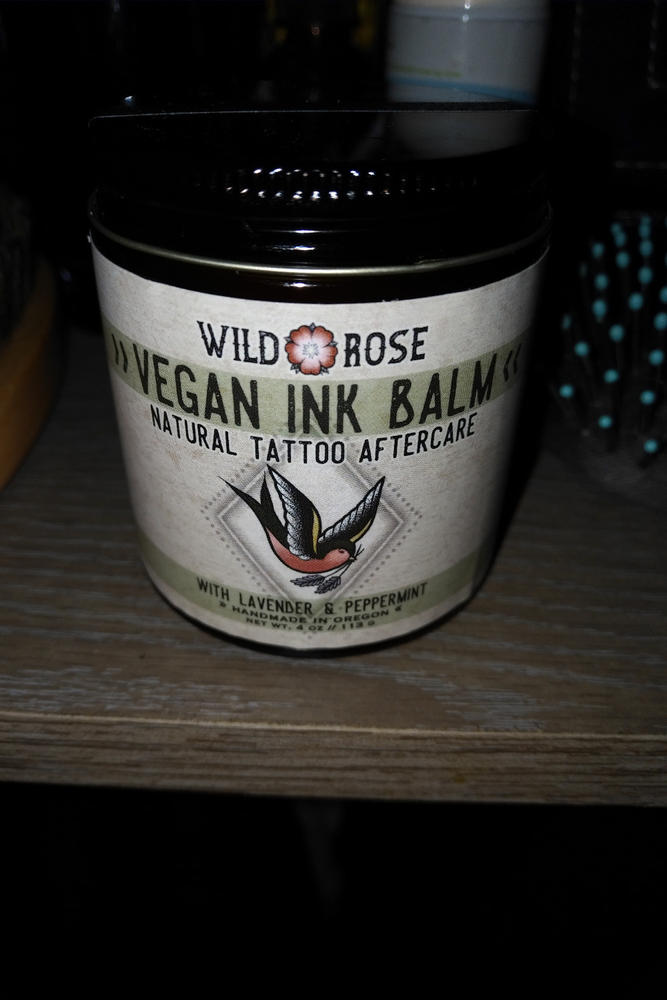 Natural Vegan Tattoo Aftercare - Ink Balm - Customer Photo From Wilhelm Voet 