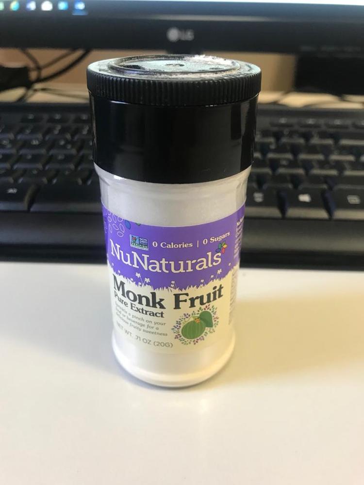 Pure Monk Fruit Sweetener .71 oz - Customer Photo From JUAN R.