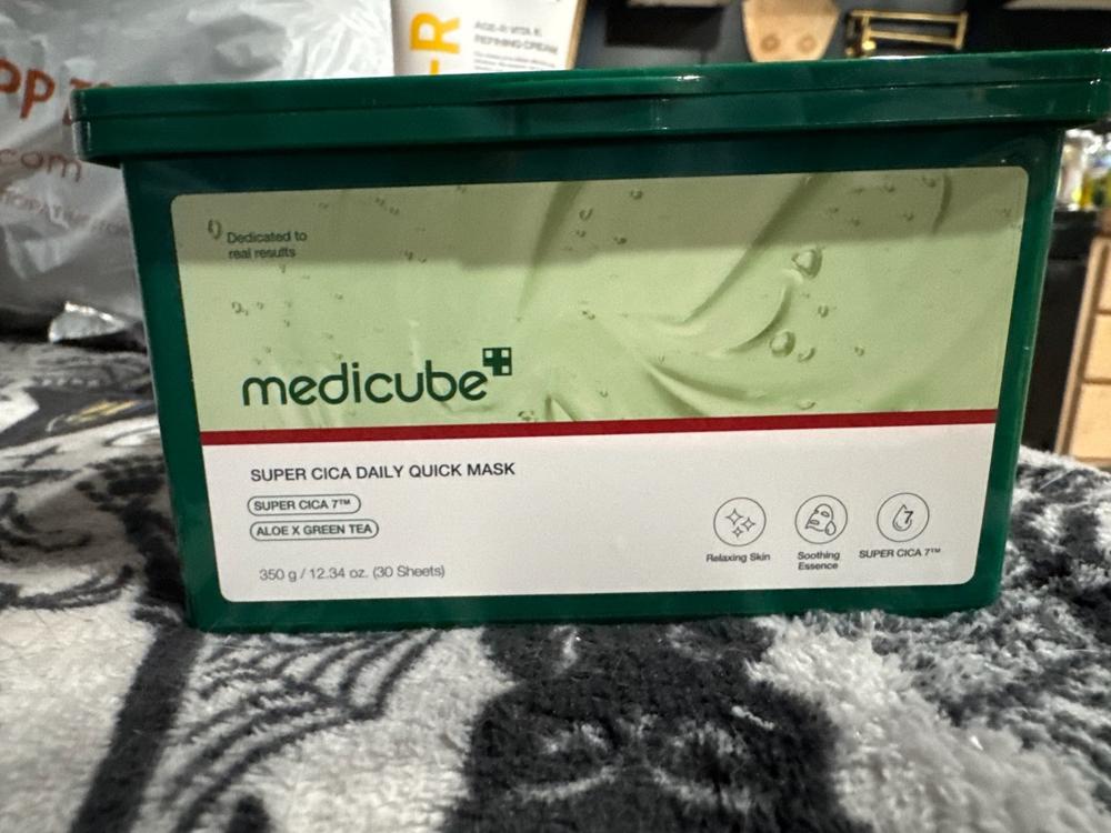 Super Cica Daily Quick Masks – MEDICUBE US