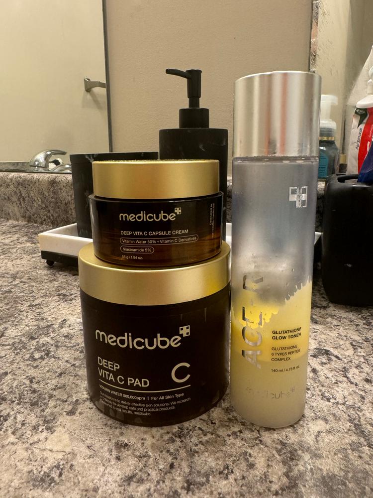 medicube age r glutathione glow toner reviews Luna Aura Hope Glow Glutathione and Hope C Plus – True Beauty Skin  Essentials main image 0