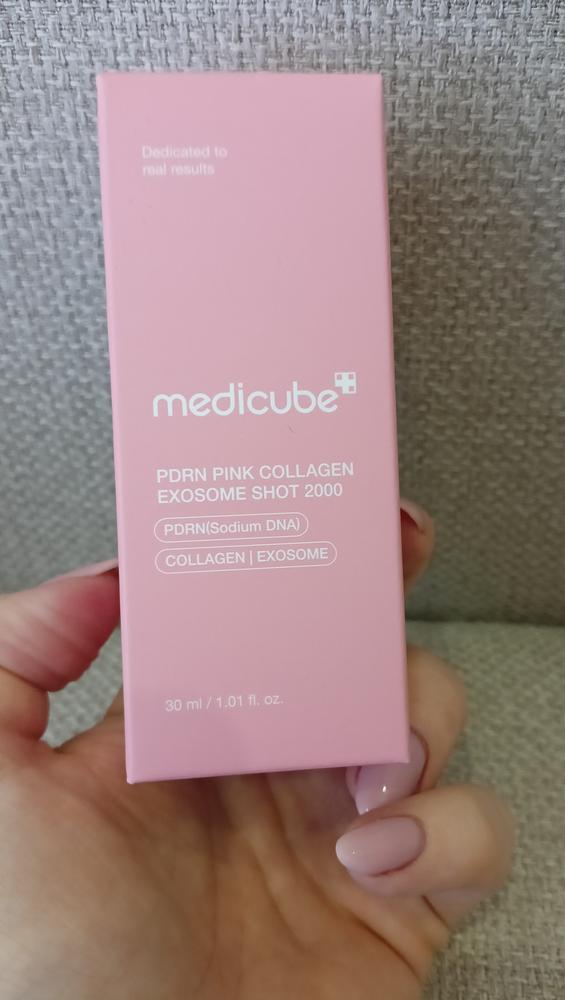 PDRN Pink Collagen Exosome Shot – MEDICUBE US