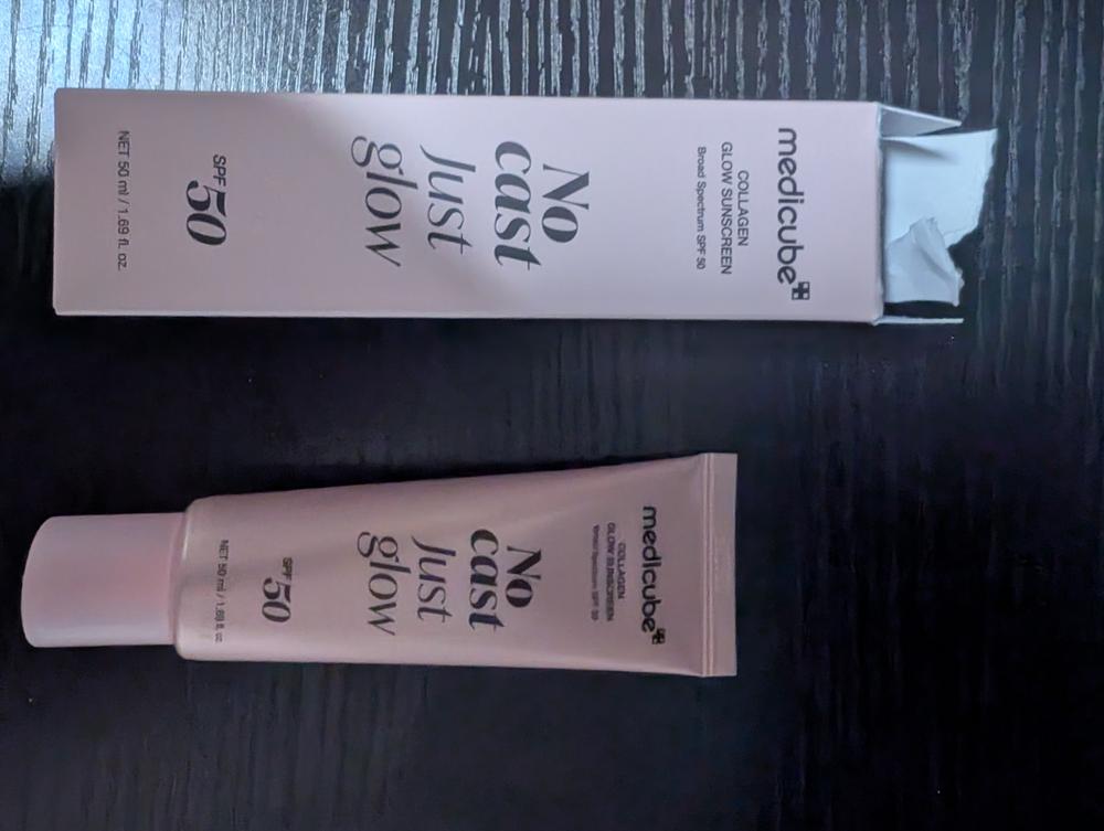 No Cast Just Glow Collagen Sunscreen – MEDICUBE US