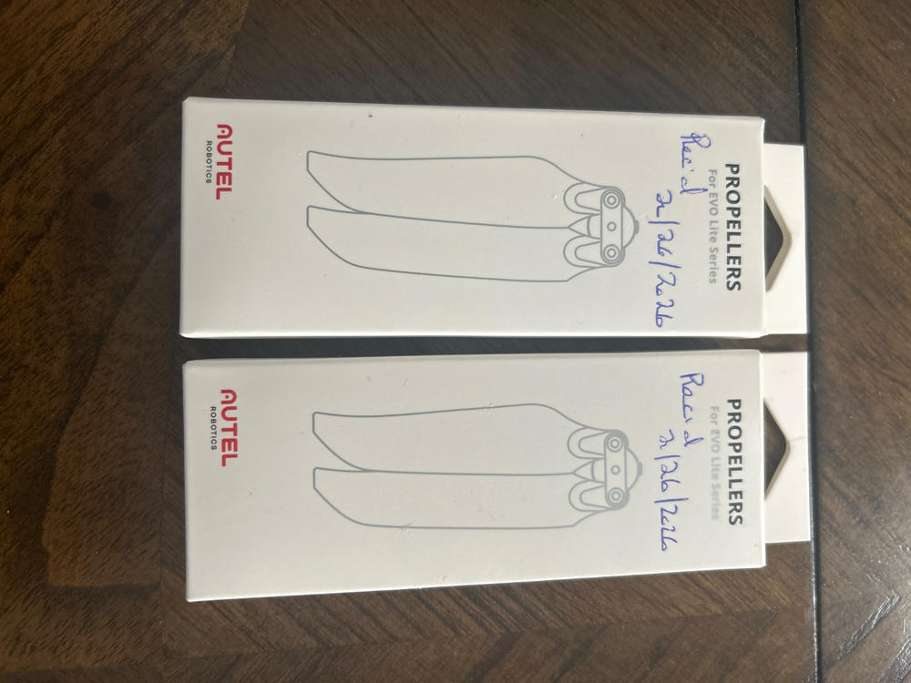 Autel Robotics EVO Lite Propeller for Lite/ Lite+ Drones (Pair) - Customer Photo From John Rufe