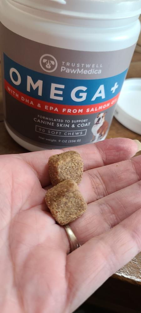 Omega Skin & Coat Chews for Dogs - Customer Photo From Trisha Smith