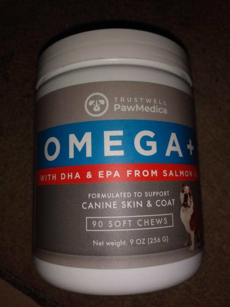 Omega Skin & Coat Chews for Dogs - Customer Photo From Mark Smith