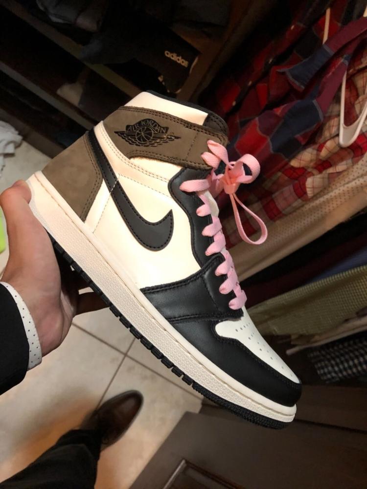 Pink Jordan 1 Replacement Shoelaces