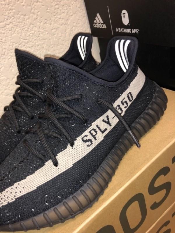 Cheap Adidas Yeezy Boost 350 V2Stripsblack And Greycleanzebraexcellent