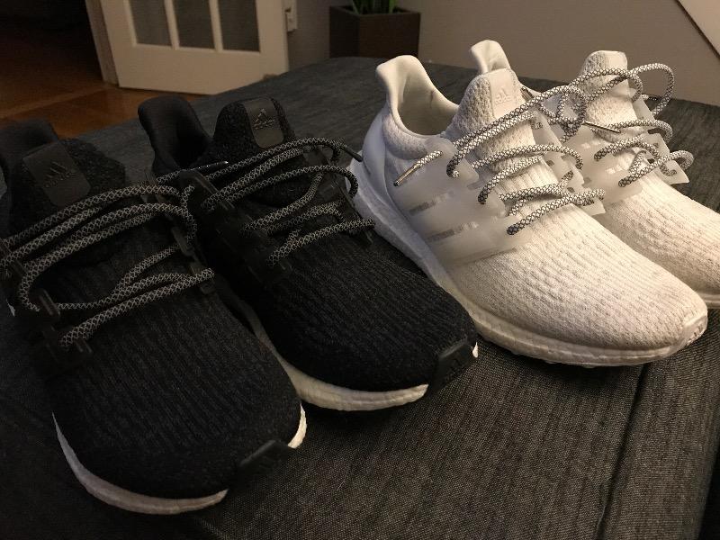 ultra boost untied laces