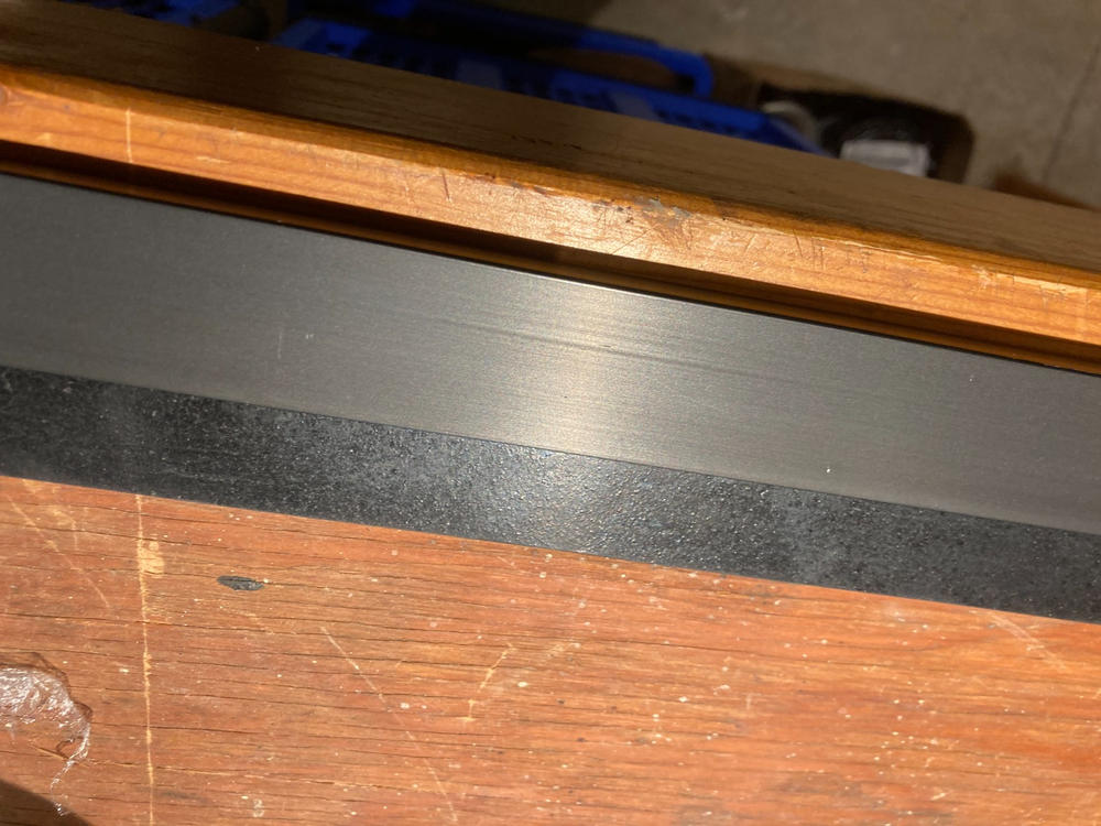 Neoprene Rubber Strips [10 foot lengths] 60A Medium Hardness - Customer Photo From William Crowder 