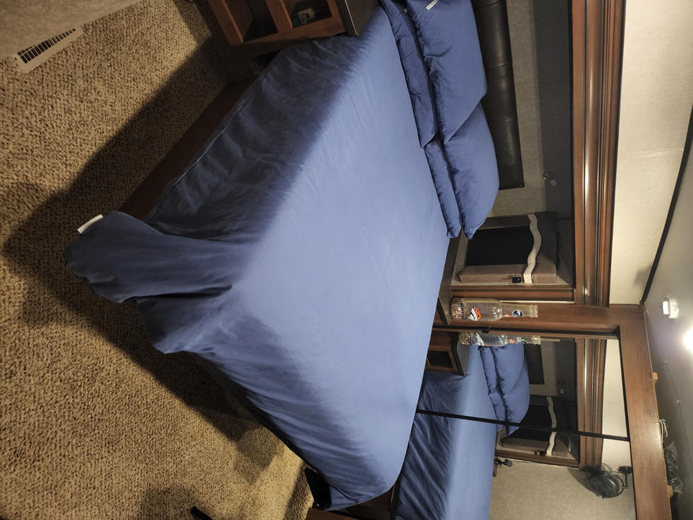 Sateen New-Way Duvet Cover - Customer Photo From Brad N.