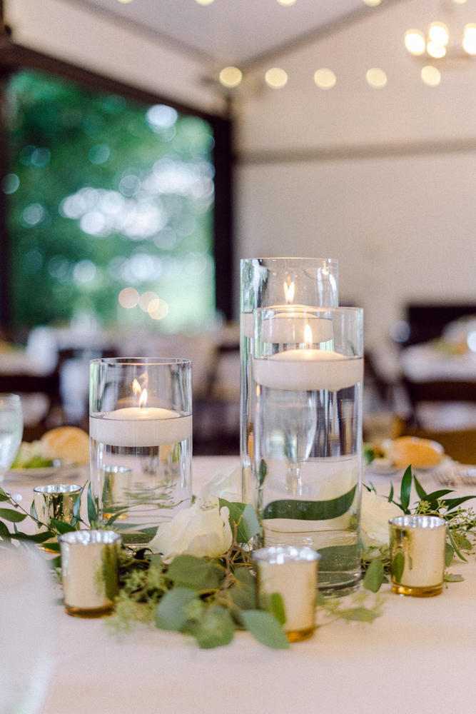 10 Hour Votive Candles And Metallic Candle Holders - Customer Photo From Kari Notton