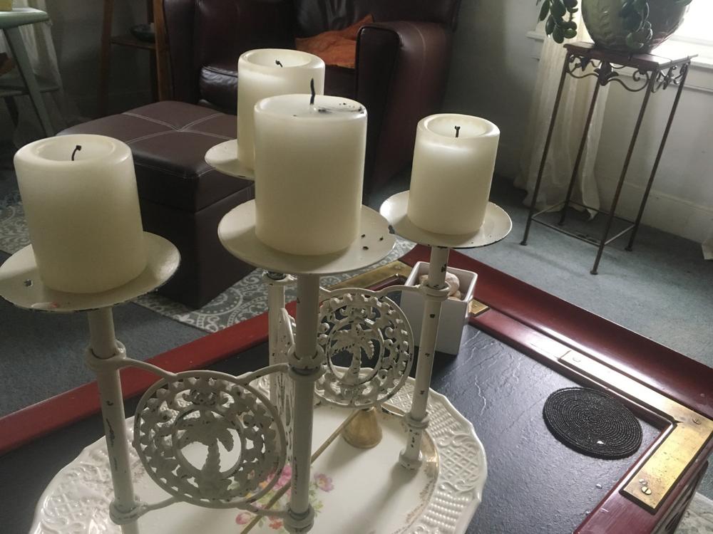 Wholesale 2.25" x 3" Slim Pillar Candles - Customer Photo From Ginger Lambert