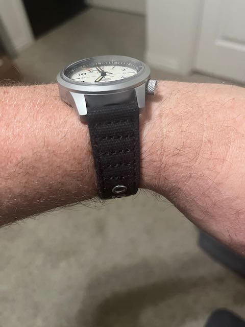Expedition Canvas Strap - Black - Customer Photo From Aaron Schofield