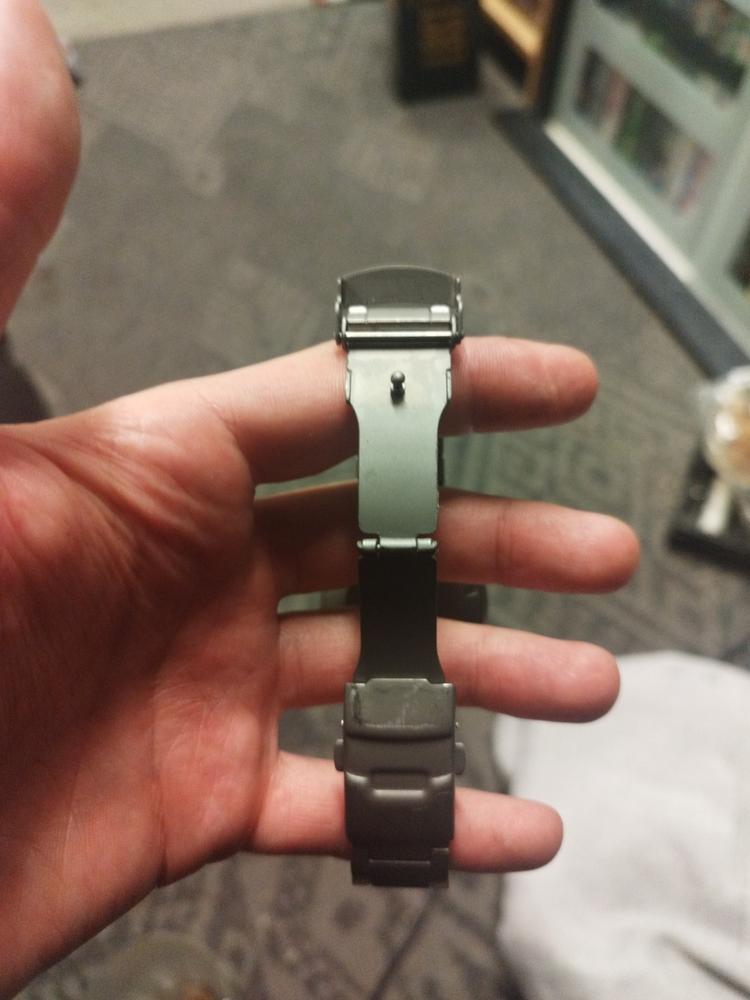 Venture Titanium Bracelet II - Customer Photo From Dominic woolley