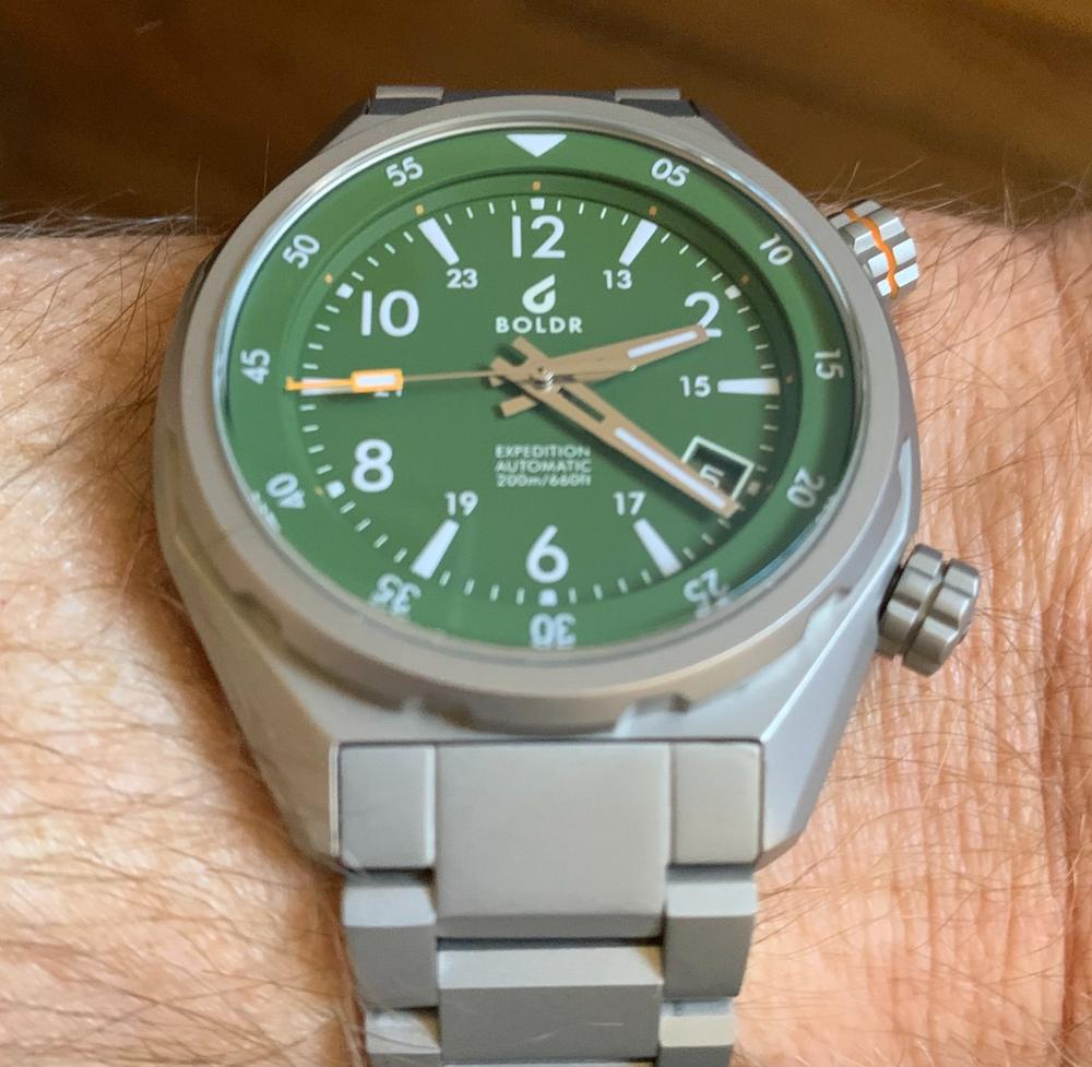 Expedition II Stainless Steel Bracelet - Customer Photo From Samuel Knights