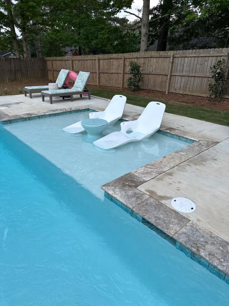 SHAYZ | Tanning Ledge Pool Chaise Lounger - Customer Photo From Ben Booth