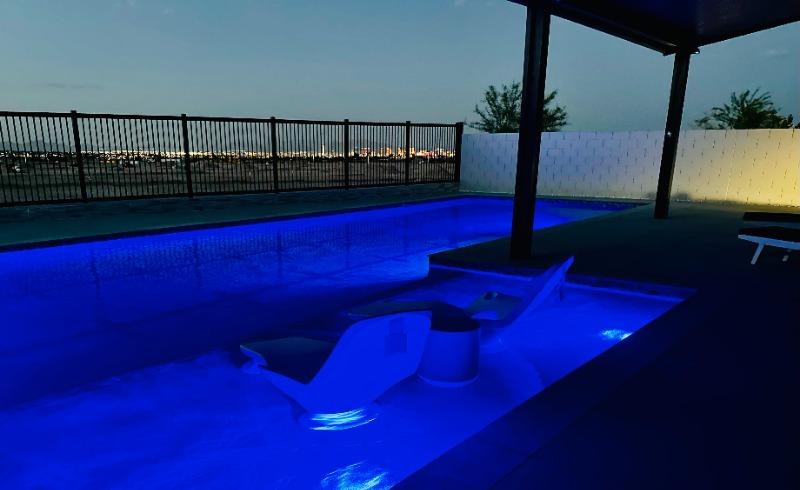 SHAYZ | Tanning Ledge Pool Chaise - Customer Photo From Sam in Vegas
