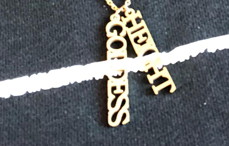 HEIGHT GODDESS Necklace - Customer Photo From Dana Zavala