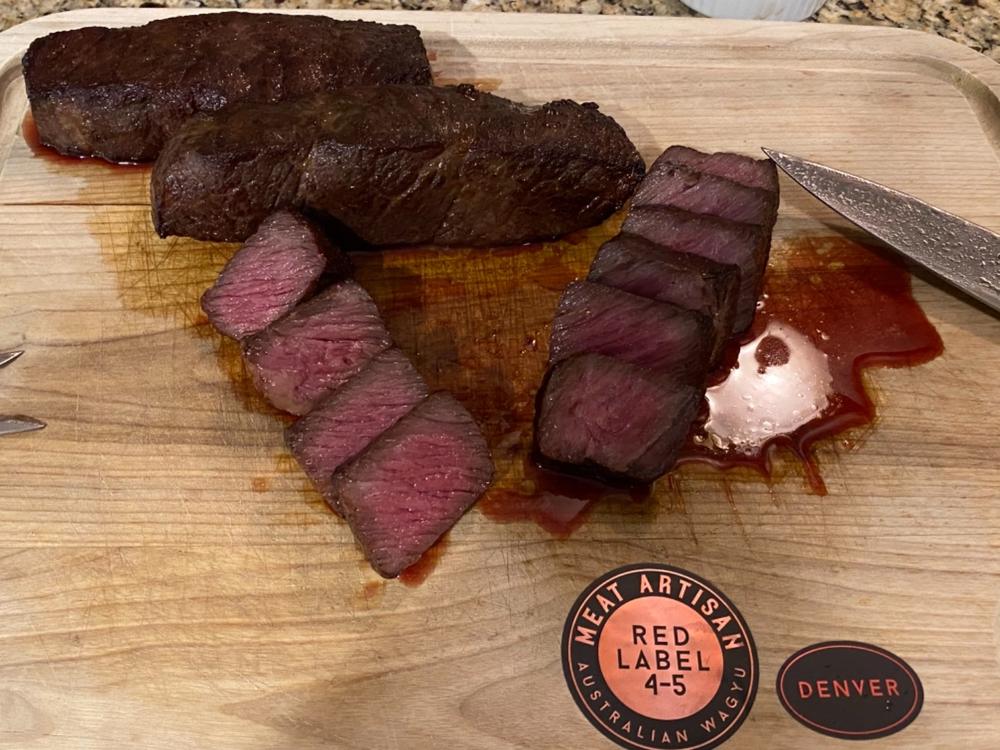 MA Red Label Australian Wagyu Denver Steak - Customer Photo From Jonathan Bryant