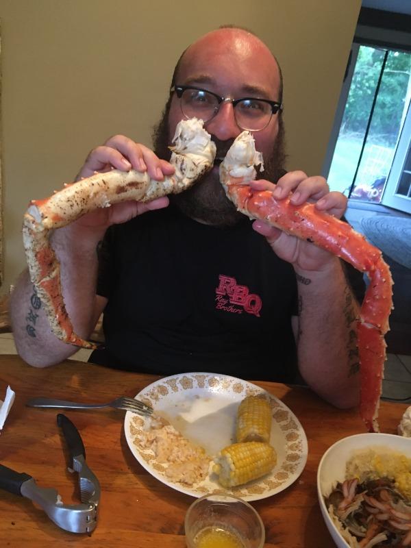 Alaskan King Crab Legs - Customer Photo From Jordan Romano