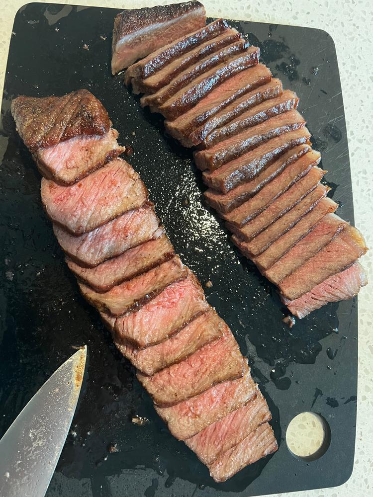 USDA Prime Manhattan Steak - Customer Photo From Brian Gollner