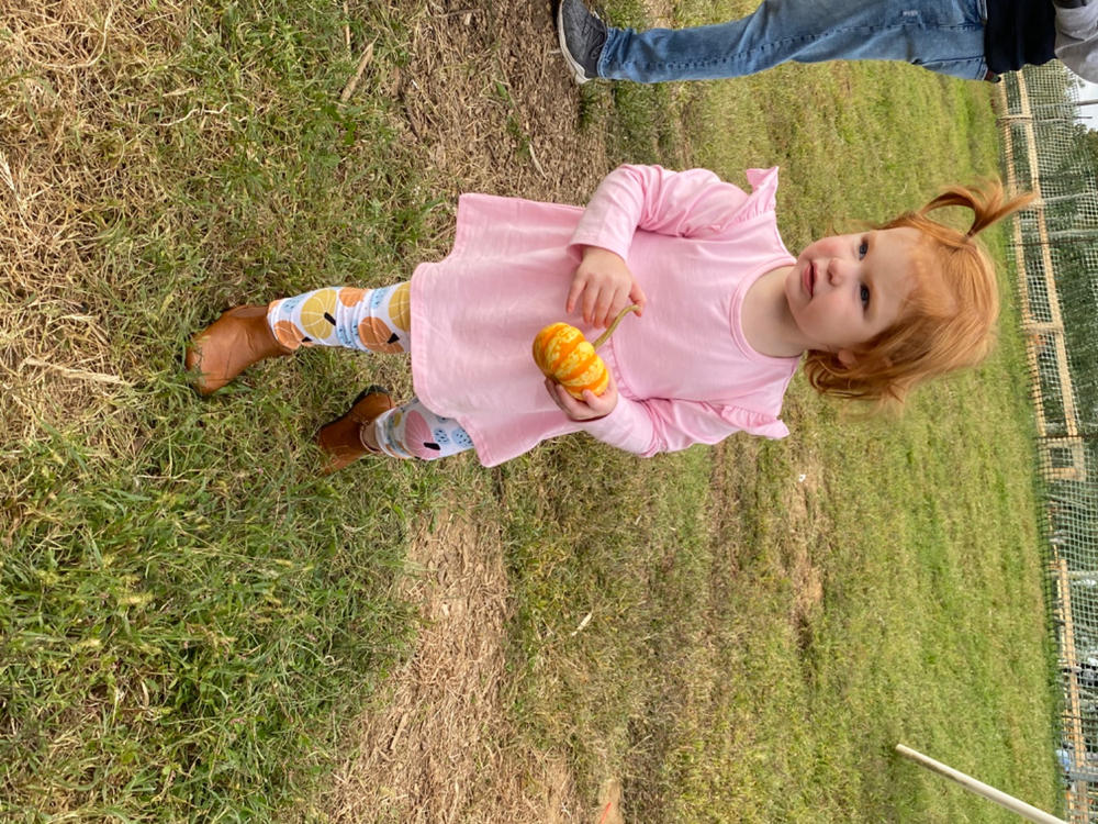 Pumpkin Patch Legging Set, Pink - Customer Photo From Christine lAngis