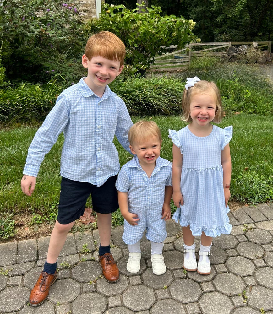 Blue Skies Dress, Blue - Customer Photo From Caroline Davis