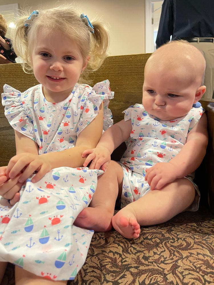 Waves Go By Dress, Blue - Customer Photo From Blisse Hatcher