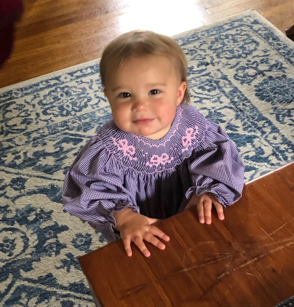 Darling Designs Smocked Dress, Purple - Customer Photo From Mariann Holland