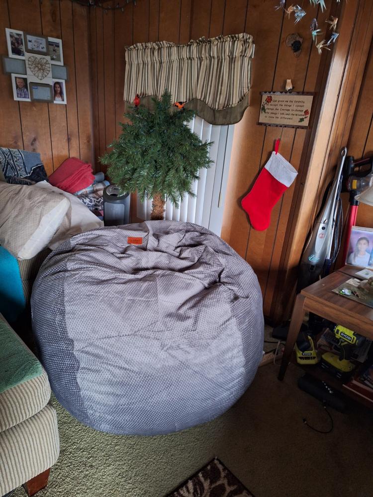 Bean Bag - Full - Chenille - Customer Photo From Anonymous