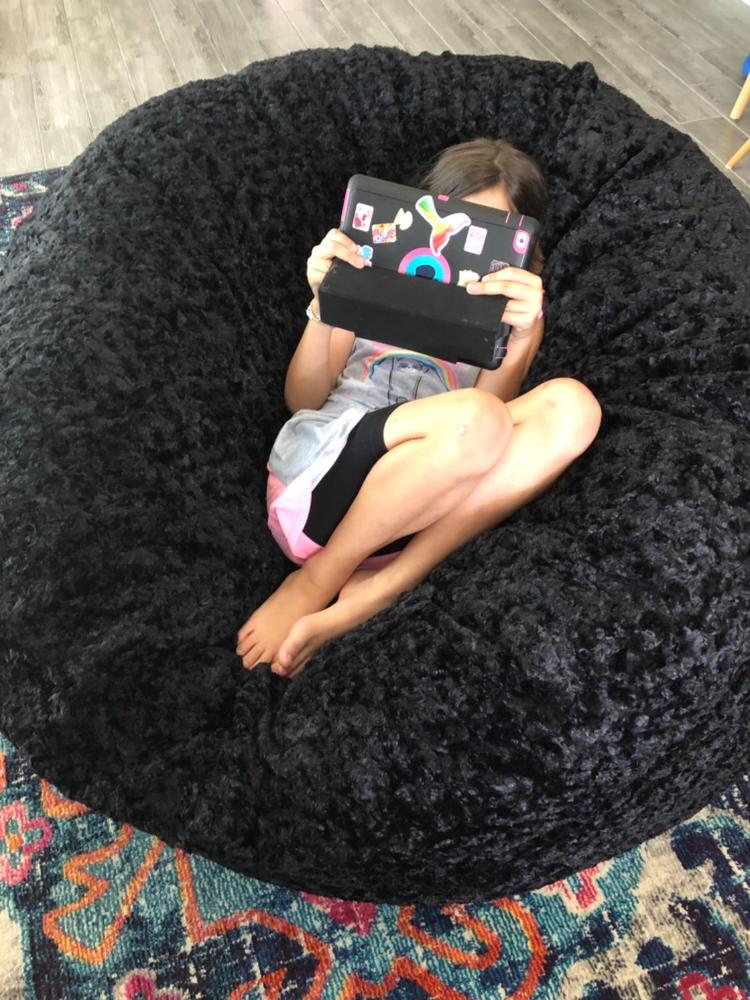 Bean Bag - King - Faux Fur - Customer Photo From Anonymous
