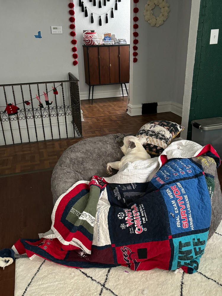 Bean Bag - Queen - Faux Fur - Customer Photo From Rebekah Baumann
