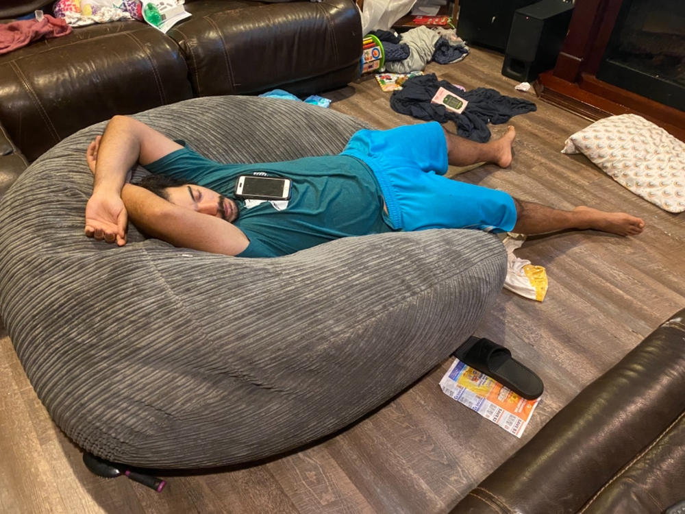 Bean Bag - King - Terry Corduroy - Customer Photo From Anonymous