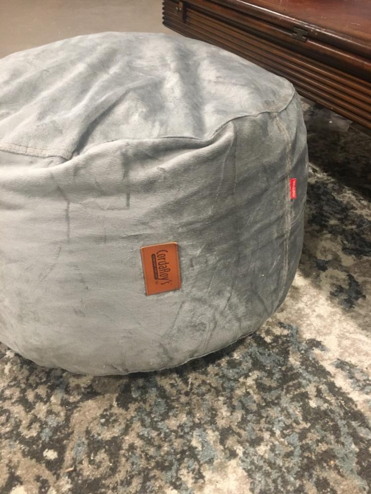 Pouf / Footstool - Plush Fur - Customer Photo From Anonymous