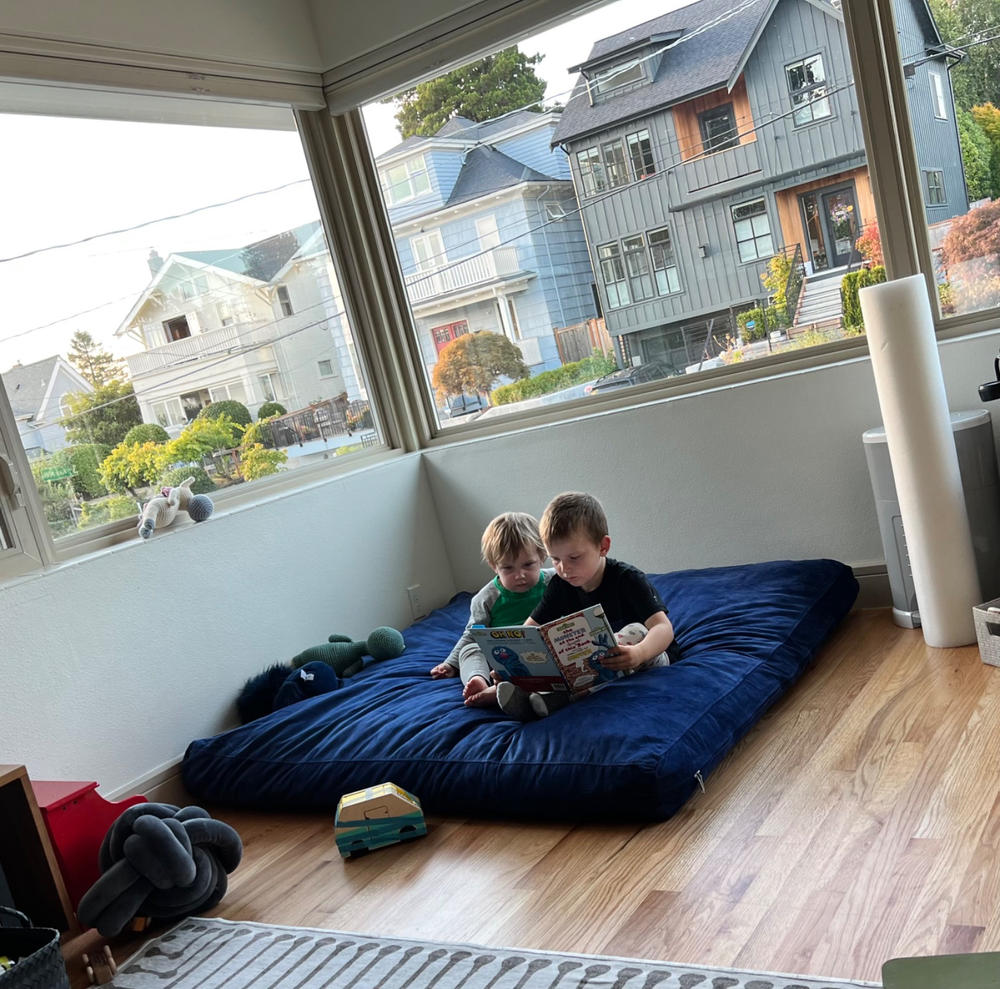 Sensory Crash Pad - Plush Fur - Customer Photo From Samantha Avramovic