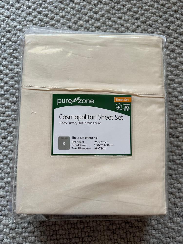 Cosmopolitan Cotton Sheet Sets - Customer Photo From Skye