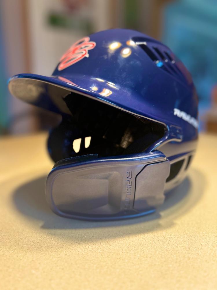 Rawlings R16 Reverse Batting Helmet Extension (Jaw Guard): REVEXT - Customer Photo From Lance Nemes