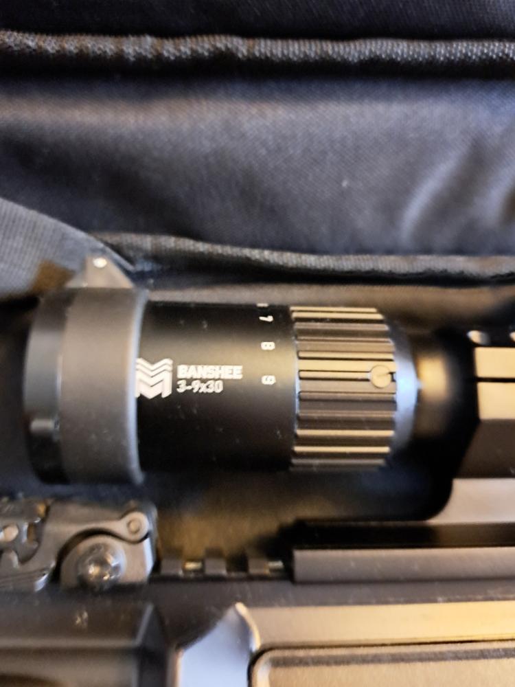 Banshee 3-9x30 MPVO Rifle Scope
