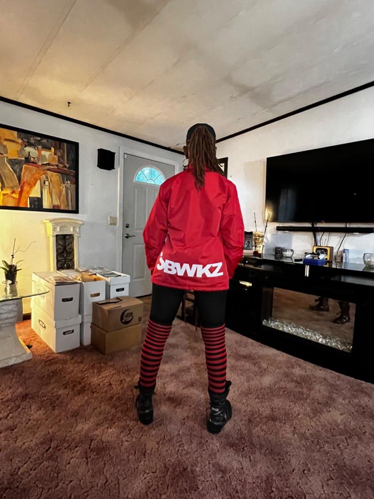 JBWKZ Jabbawockeez Coaches Jacket Red | Wockshop