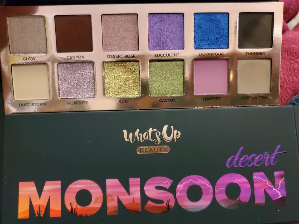 Whats Up Beauty - Desert Monsoon Eyeshadow Palette - Customer Photo From Natalie Rainge