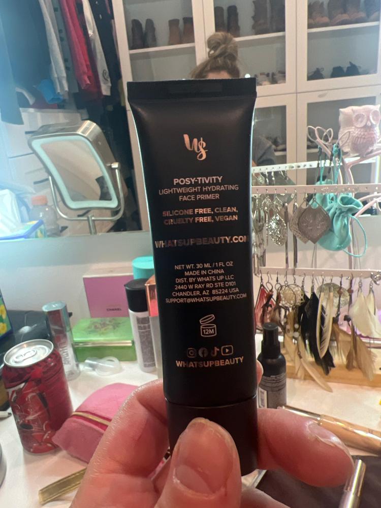 Whats Up Beauty - Posy-tivity Lightweight Hydrating Face Primer - Customer Photo From Mallory Litster-Yermish