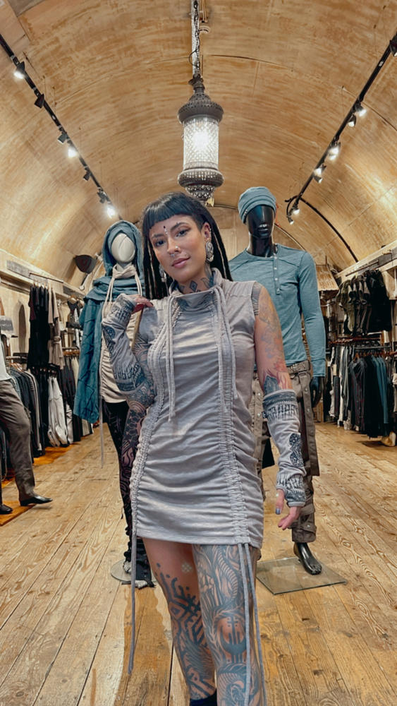 Kamer Sleeveless Mini Dress - Customer Photo From Mariana Jeveaux