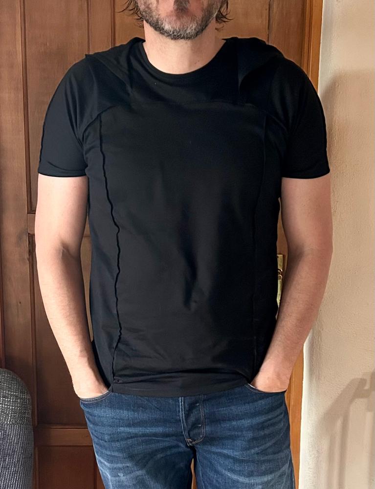 Shelter Short Sleeves Hoodie Tee - Customer Photo From Jason Cann
