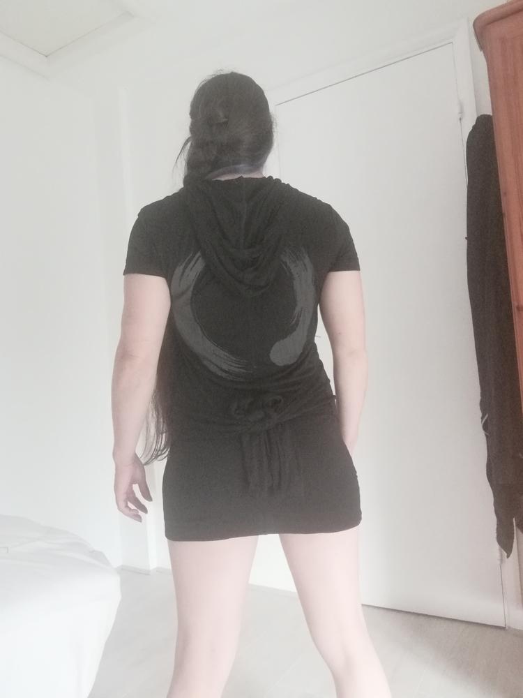 Samurai Hoodie Wrap Top - Customer Photo From Leanne Laird