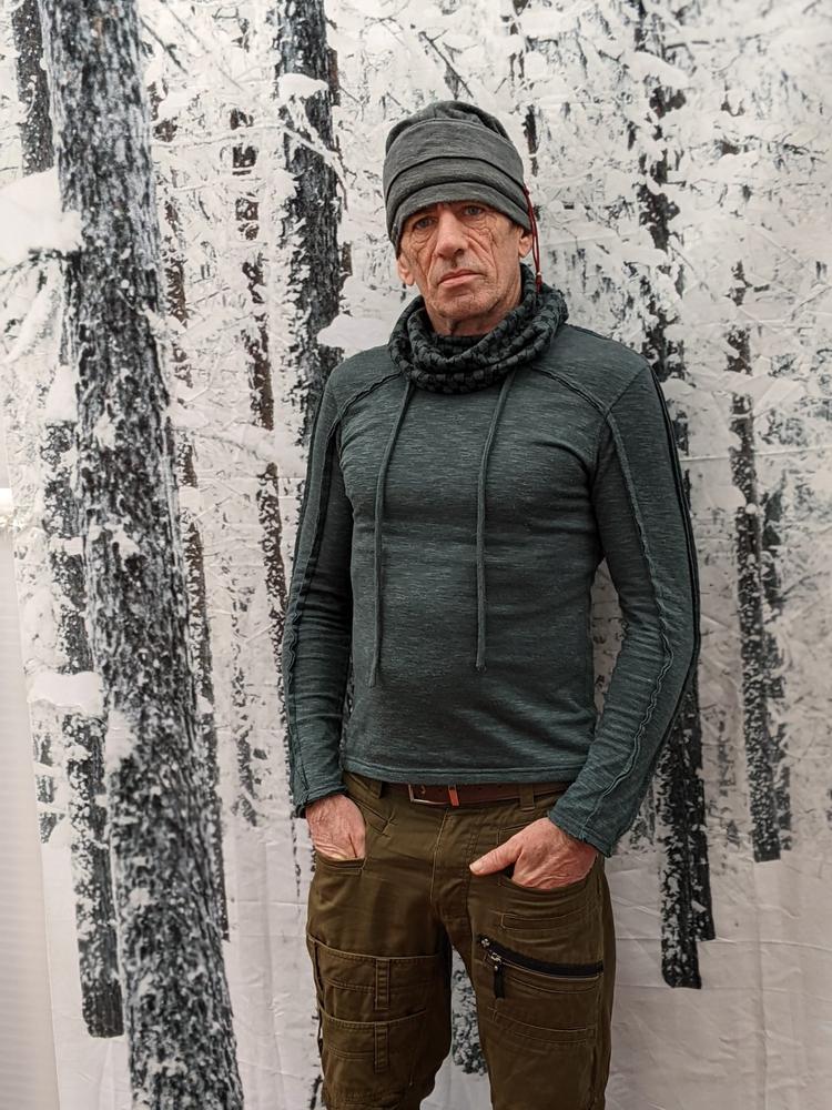 Kafiya Hooded Jumper - Customer Photo From Gordon Davies