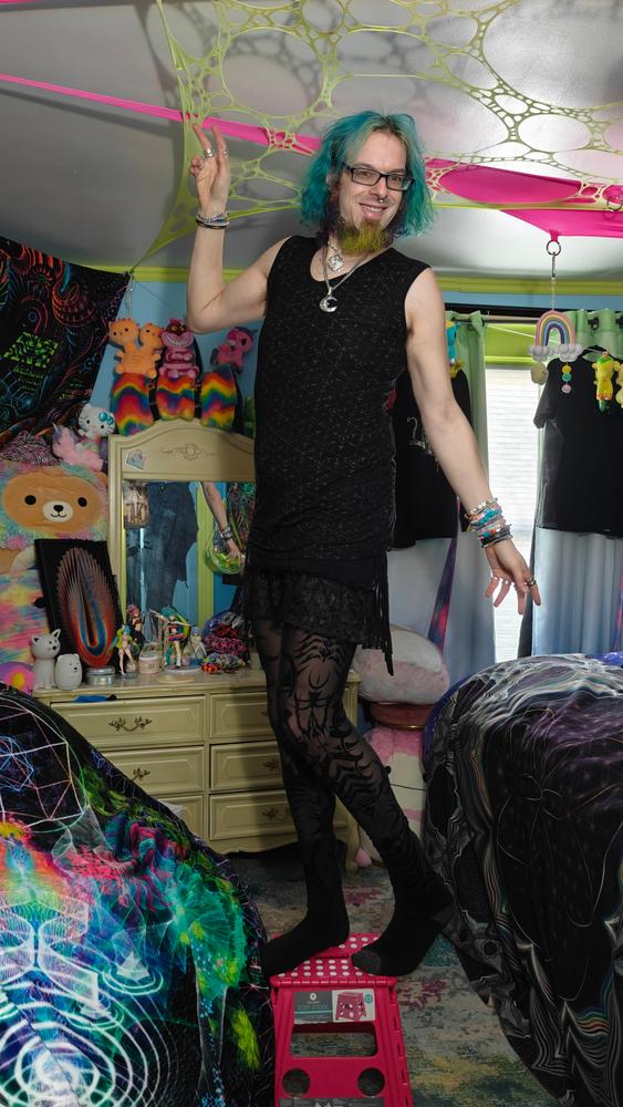 Polygon Sleeveless Mini Dress - Customer Photo From B Bionik
